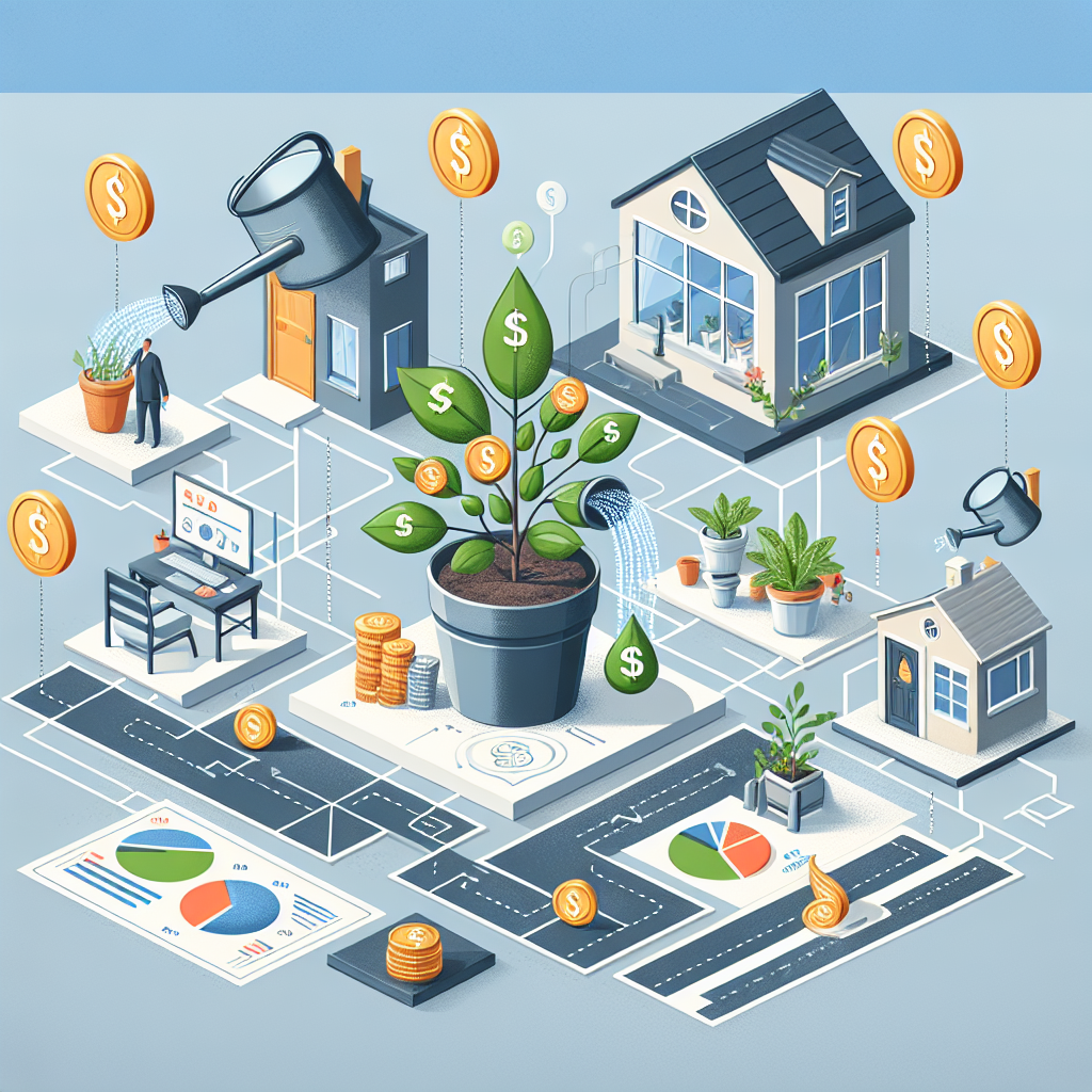 Rentvesting Concept Illustration