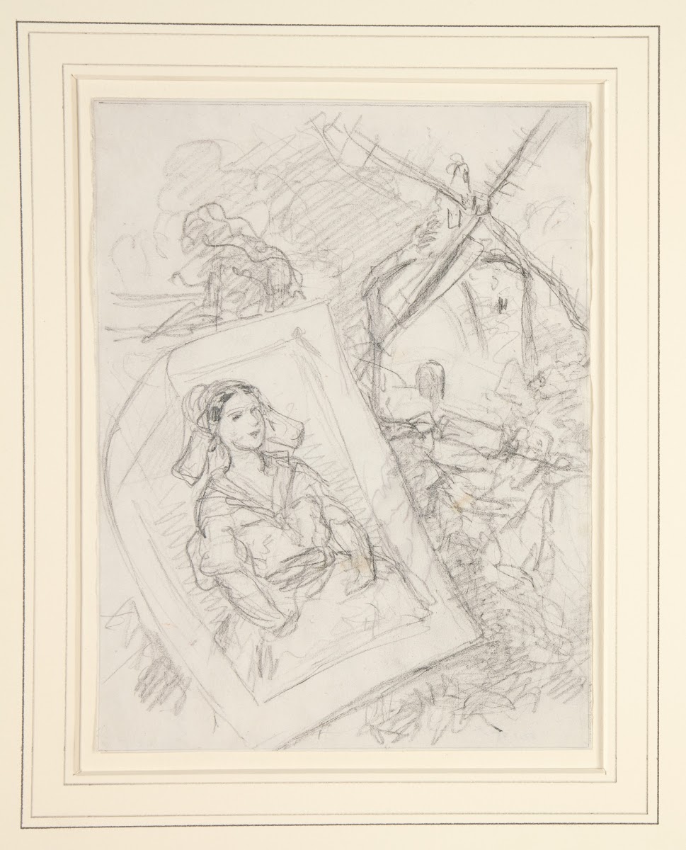 Woman andWindmill