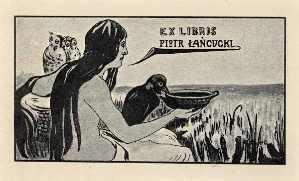Ekslibris Piotra Łańcuckiego 1902
