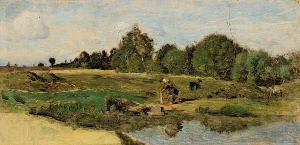 Pastures In The Sarthe