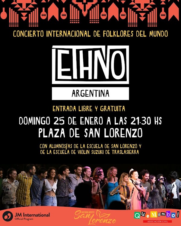 ETHNO Argentina – Gira Traslasierra 2026