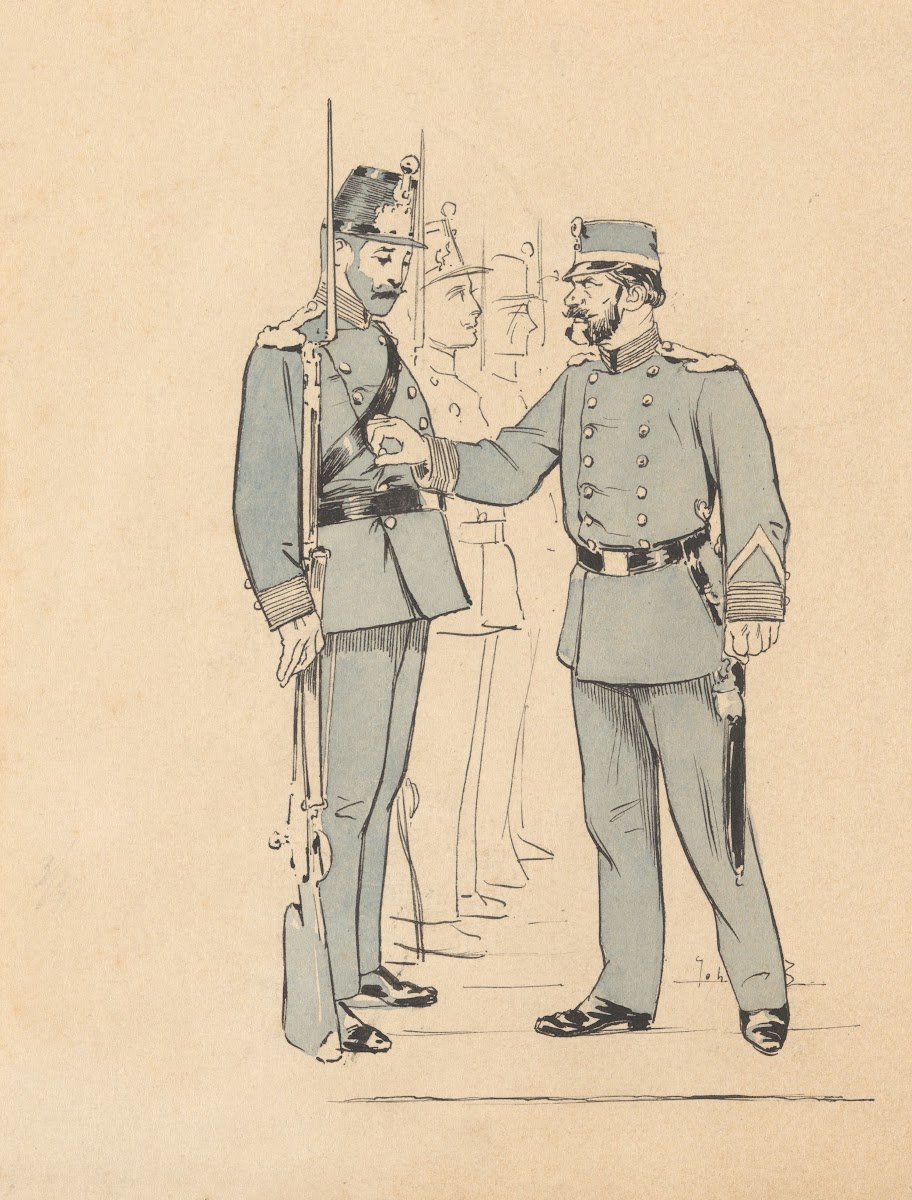 Inspectie van het uniform
