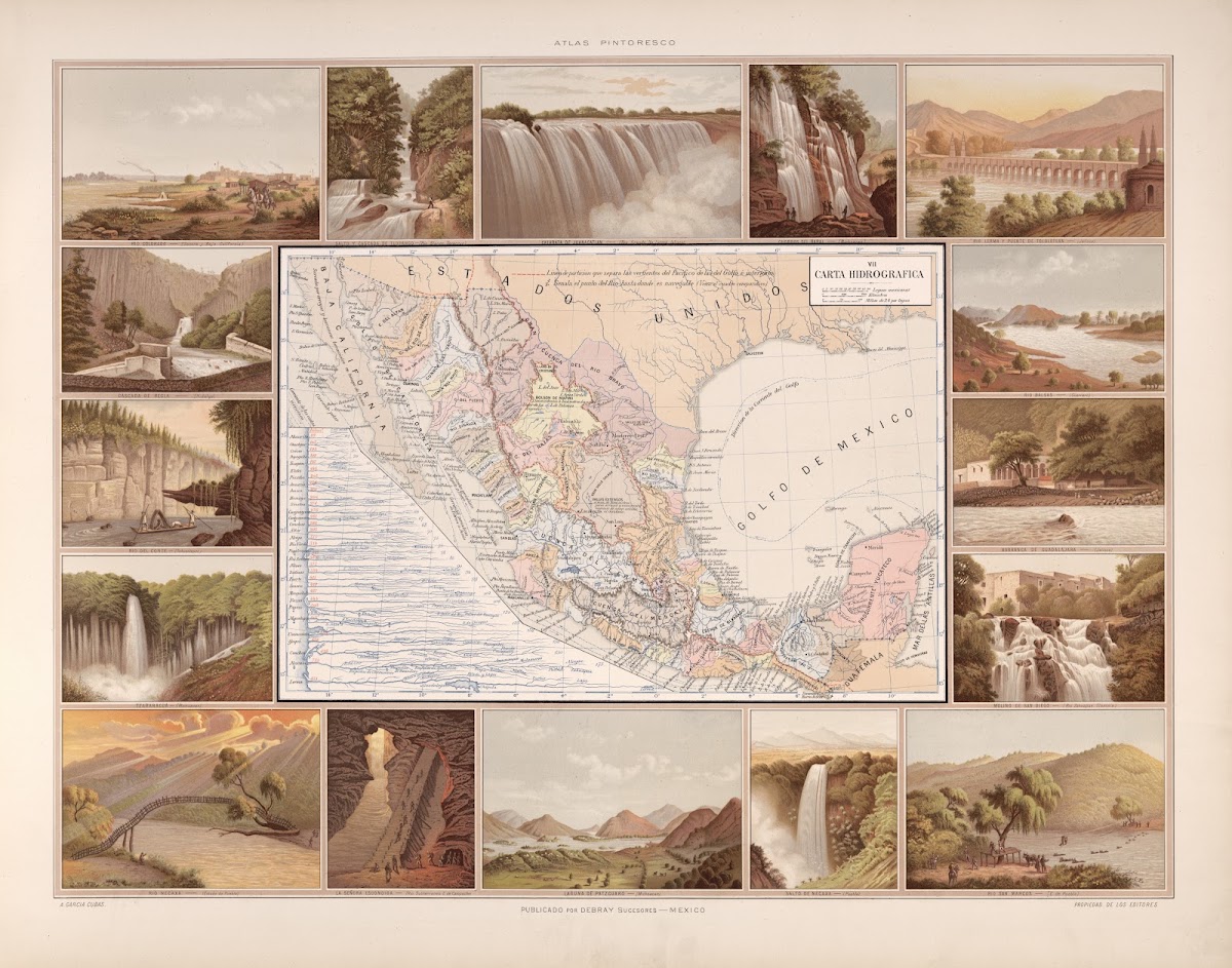 Hydrographic map 1885