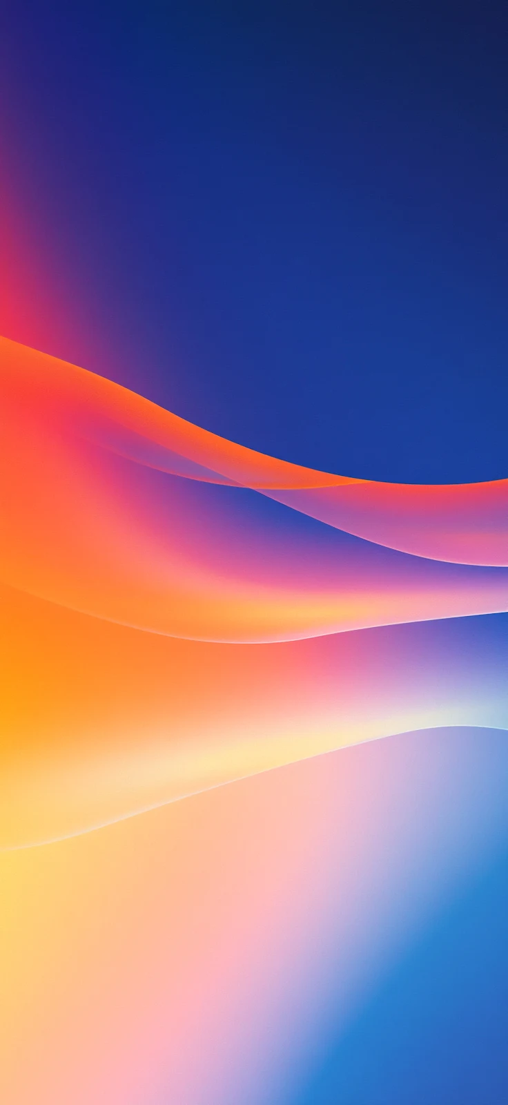 Colorful Gradient, Abstract Art, Modern Design, Smooth Texture 2K iPhone Wallpaper Background (1472x3200)