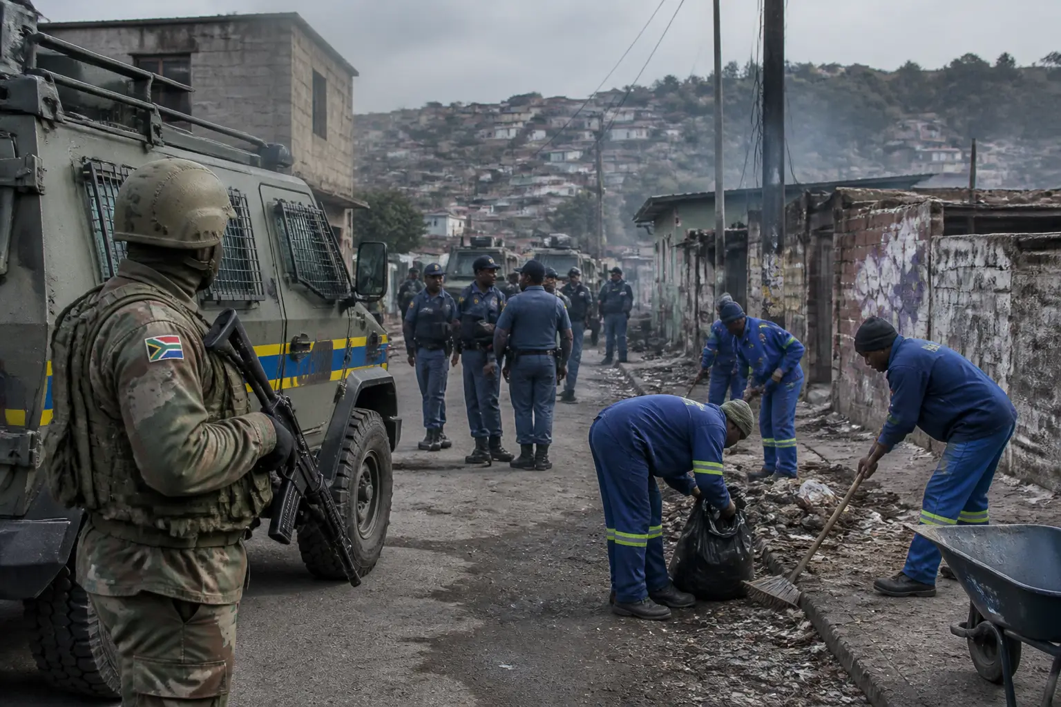 Editorial image for South Africa to clean up high-risk areas after 12 women killed