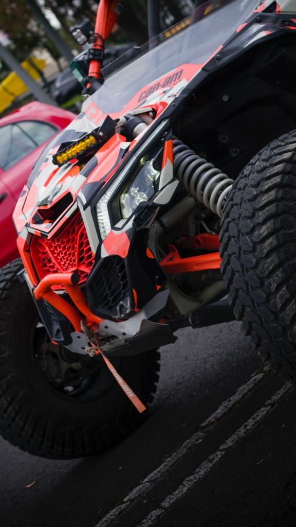 Polaris RZR · Camo Naranja 4