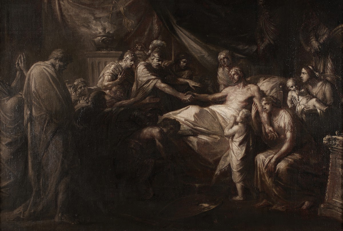Der Tod des Germanicus 1783 1784