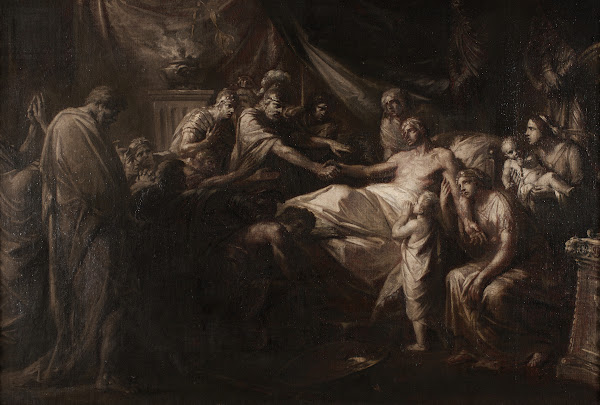 Der Tod des Germanicus 1783 1784