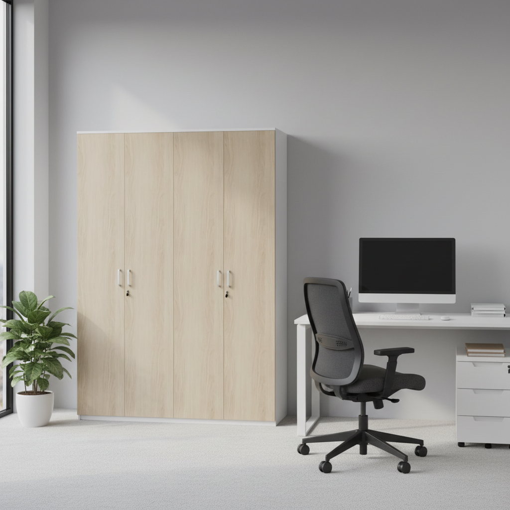 RADAR Color Full Height Four-Door Storage (File) Cabinet