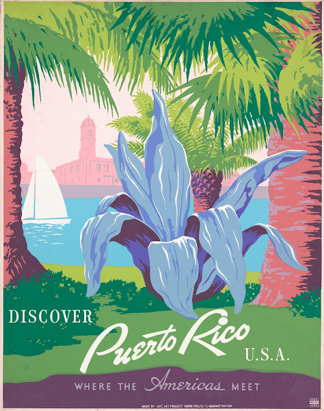 Discover Puerto Rico USA 1936 1940