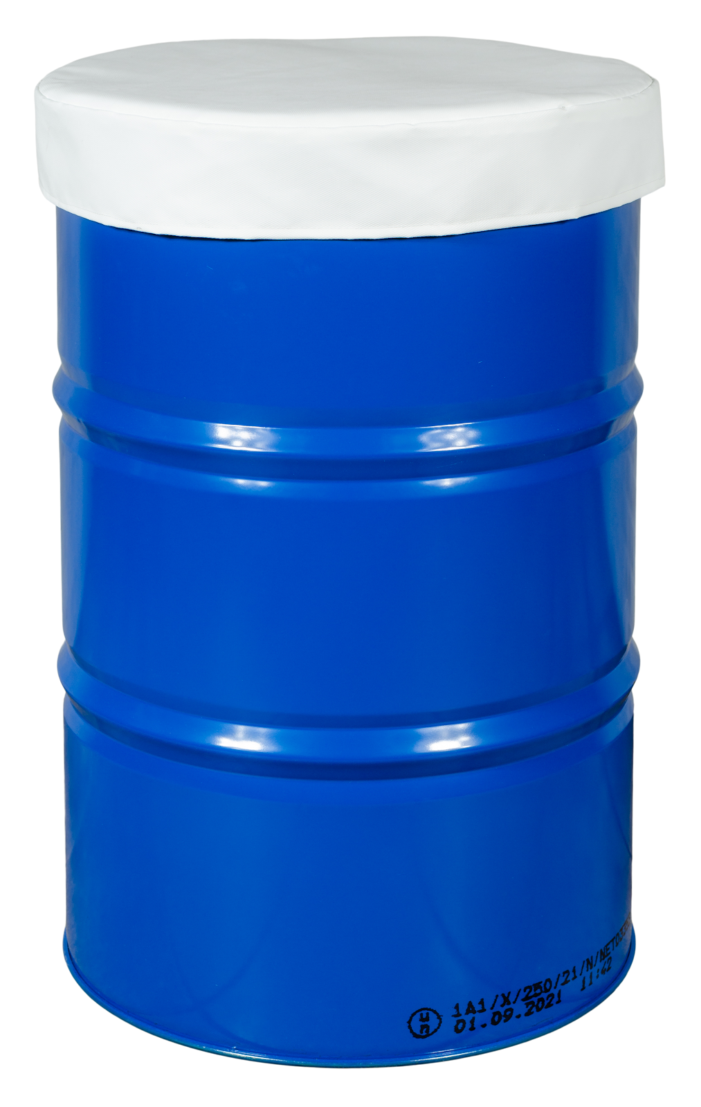 Isolatiedeksel voor 200L vat – wit (food & pharma)