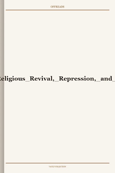 Cook-The Battle for China s Spirit. Religious Revival, Repression, and Resistance under Xi Jinping-2017