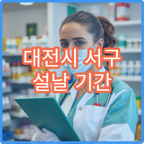 대전시 서구 설날 기간 응급의학과 운영 병원 찾기