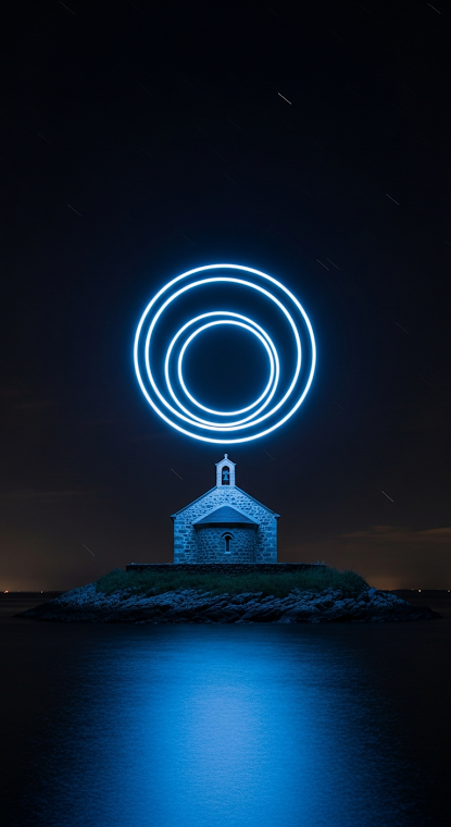 Church Island Neon Rings