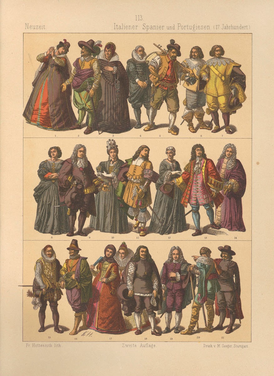 Italiener Spanier und Portugiesen 1884