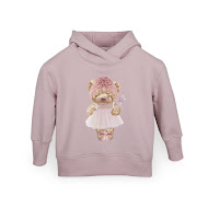 Детское худи Cebababy Fluffy Puffy (6/12м) Poly пудровый