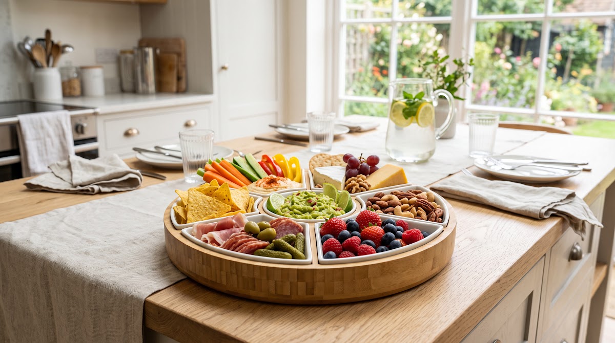 Best Divided Serving Trays for Casual Parties (2026) - FEATURED HERO