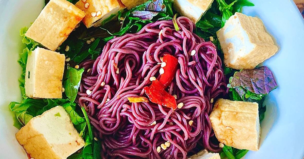 Bún đen đậu hủ nước tương