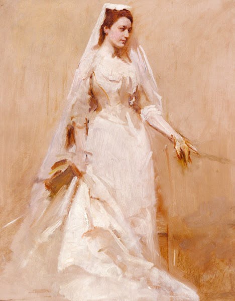 A Bride ca 1895