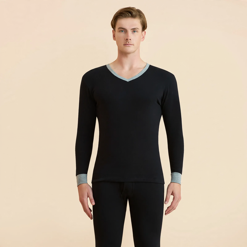 Cotton Thermal Underwear Set for Men and Women