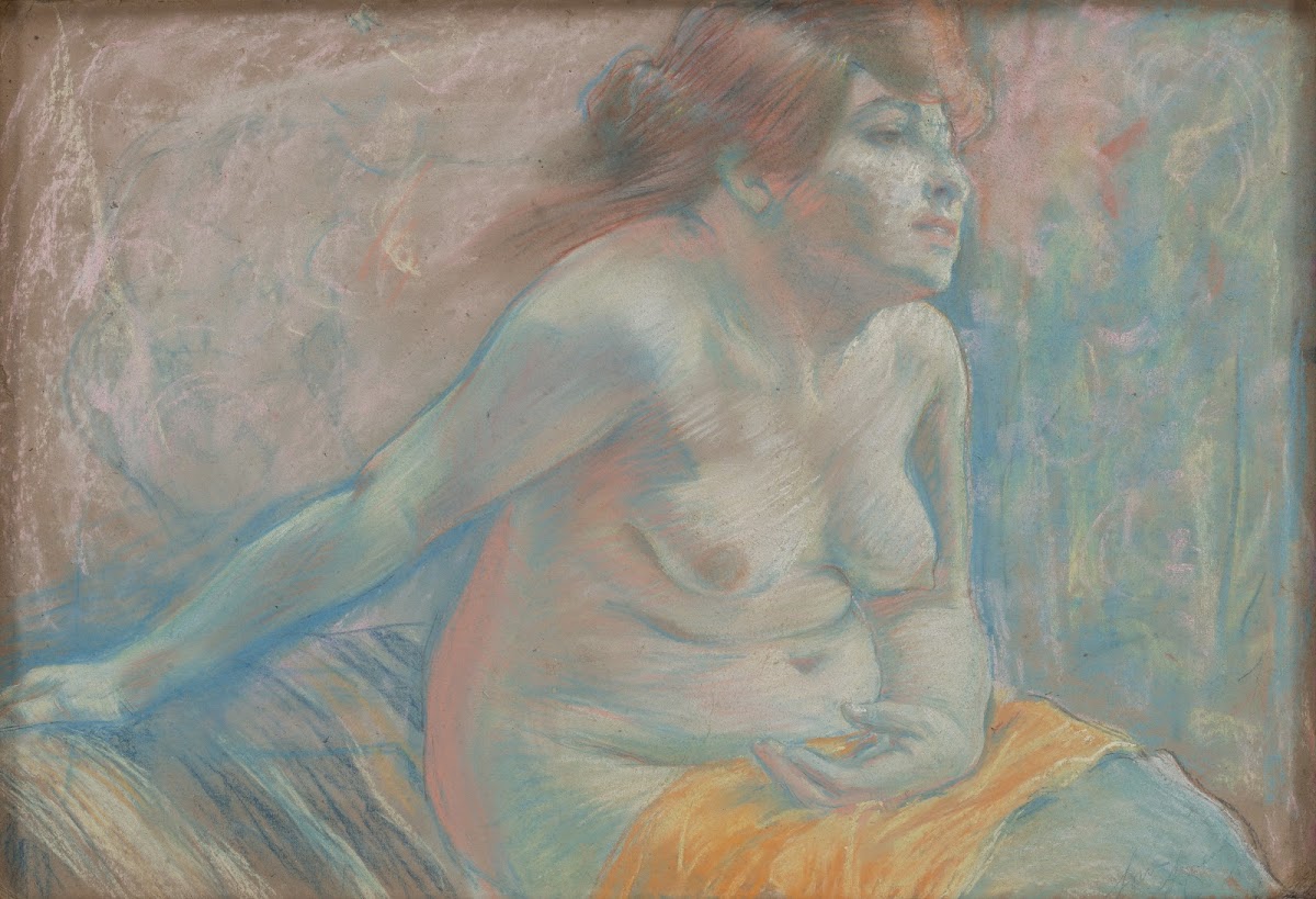 Nude Woman Femme denudee c 1900
