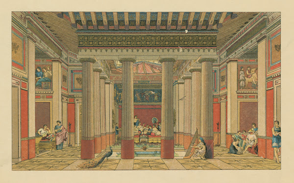 Home of a rich Athenian woman 1907