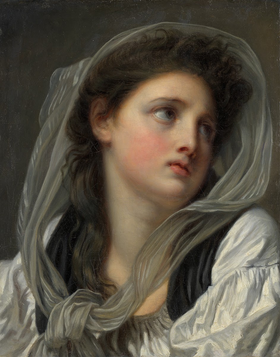 Head of a Young Woman 1780s