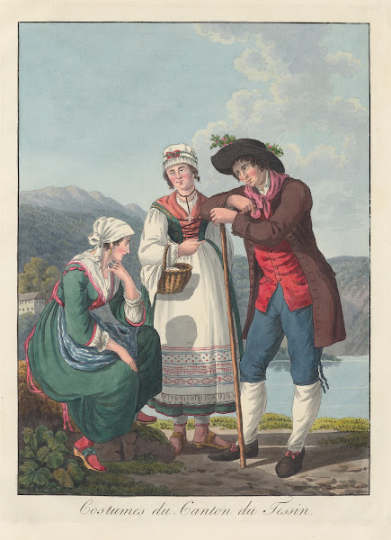 Costumes du Canton du Tessin 1808