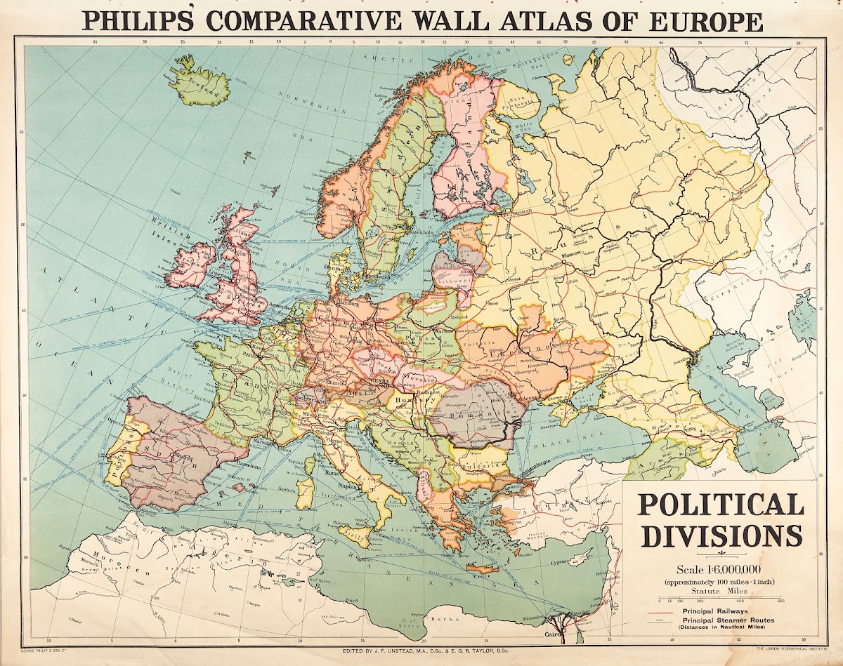 Europe  Political Divisions 1920