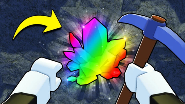 Pickaxe Simulator codes banner showing game logo and free potions