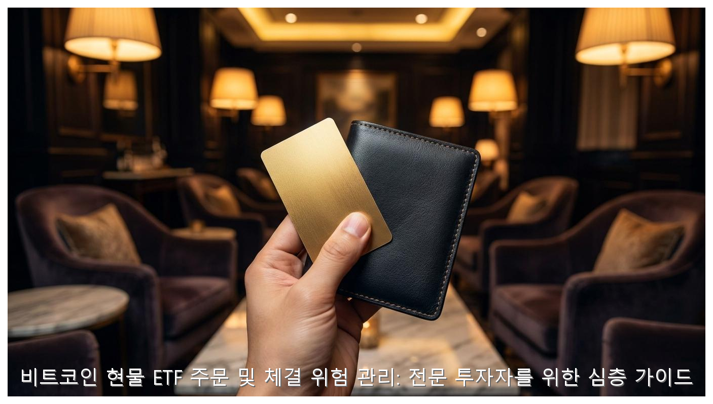비트코인 ETF 주문 위험 관리 가이드 핵심 안내 및 분석 인포그래픽 (2)