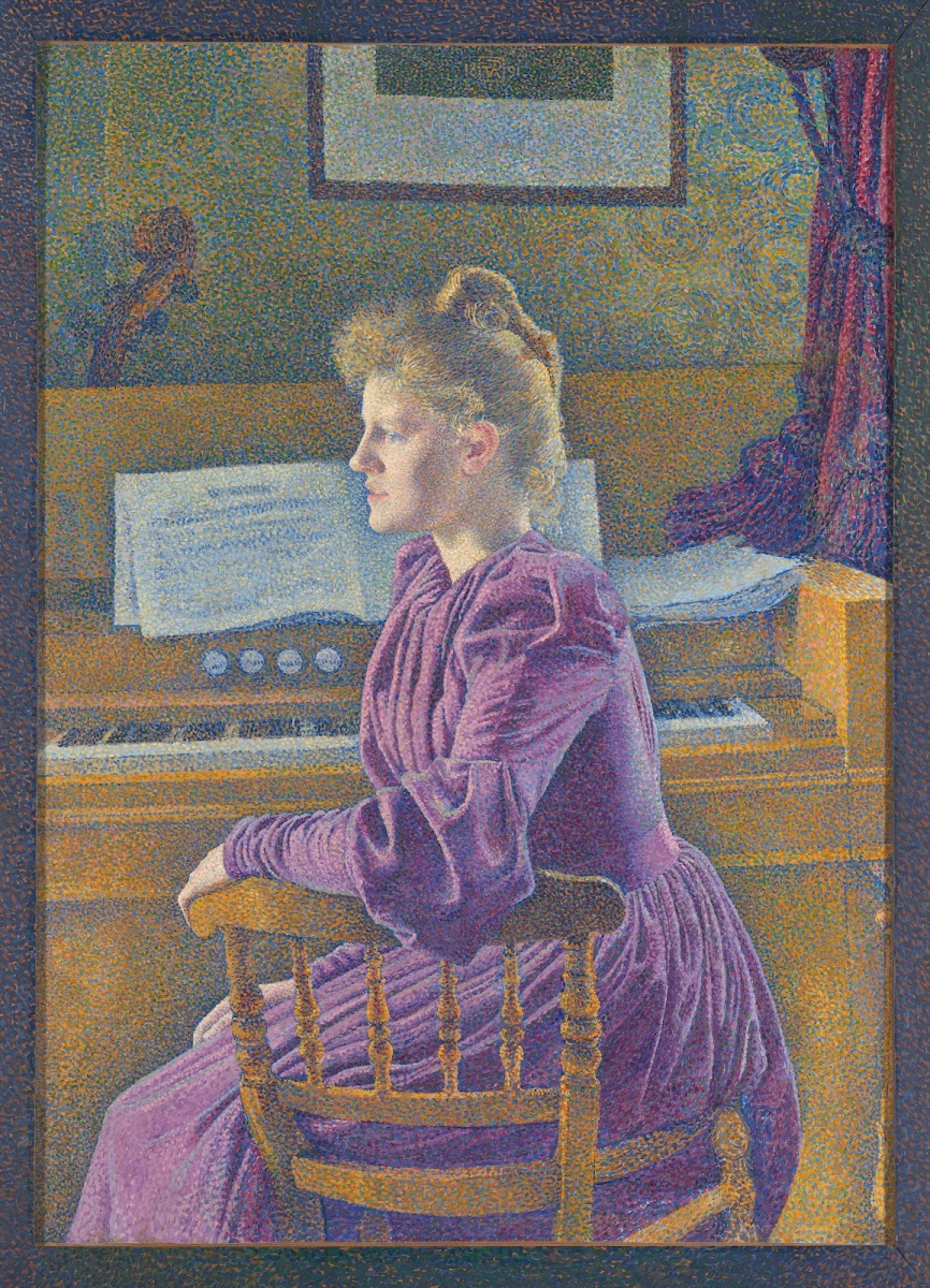 Maria Sèthe the Future Mrs Henry Van de Velde 1891