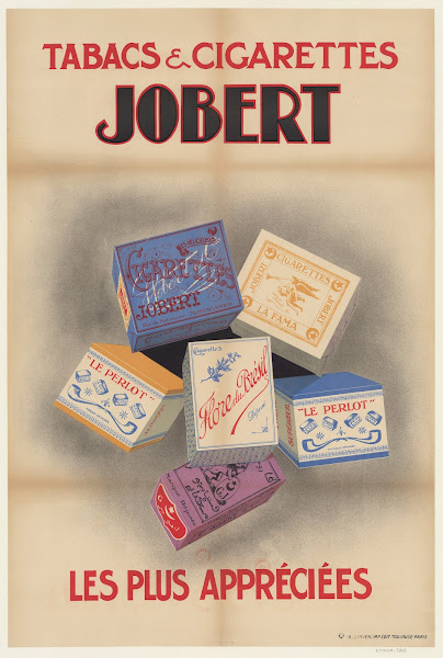 Tabacs  Cigarettes Jobert  les plus appréciées 1929