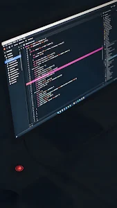 Detailed Macro Texture of Wavy Wood Grain or Sedimentary Rock