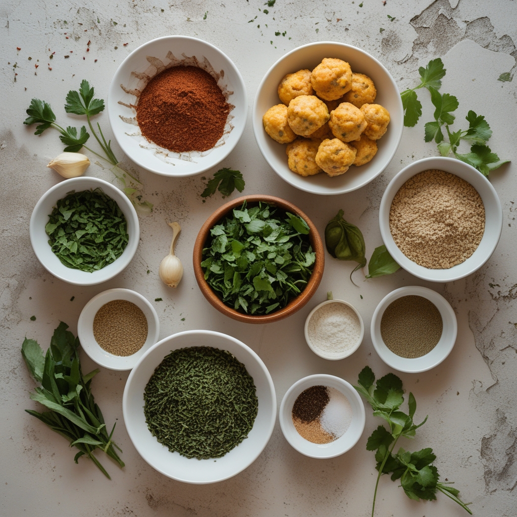 Ingredients for Crockpot Enchilada Meatballs - Easy Slow Cooker Mexican Dinner