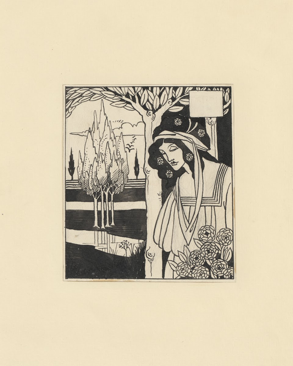 Illustrations by Aubrey Beardsley for King Arthur Pl02 1893 1894