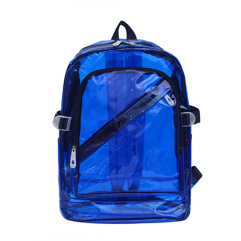 PVC backpack, waterproof, candy colors