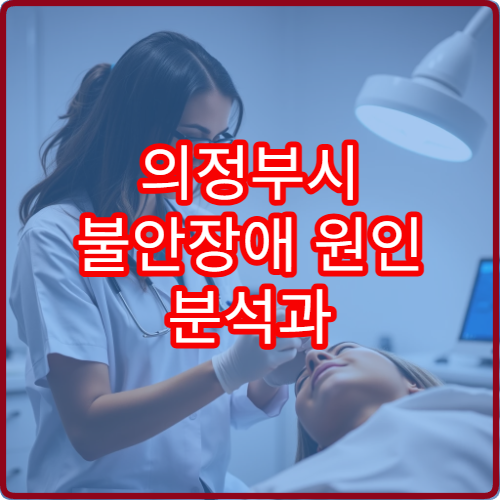 의정부시 불안장애 원인 분석과 심리 상담 병원 정보 제공