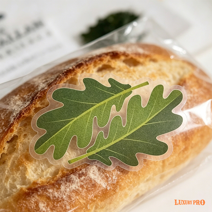 Adhesive stickers - transparent base