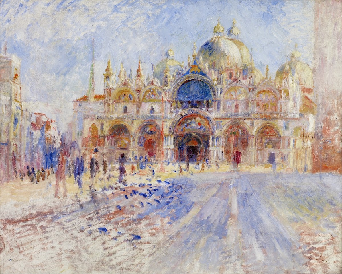 The Piazza San Marco Venice 1881