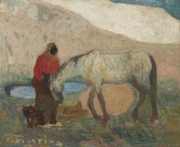 Lavanderas en los médanos o Los amigos from 1880 until 1938
