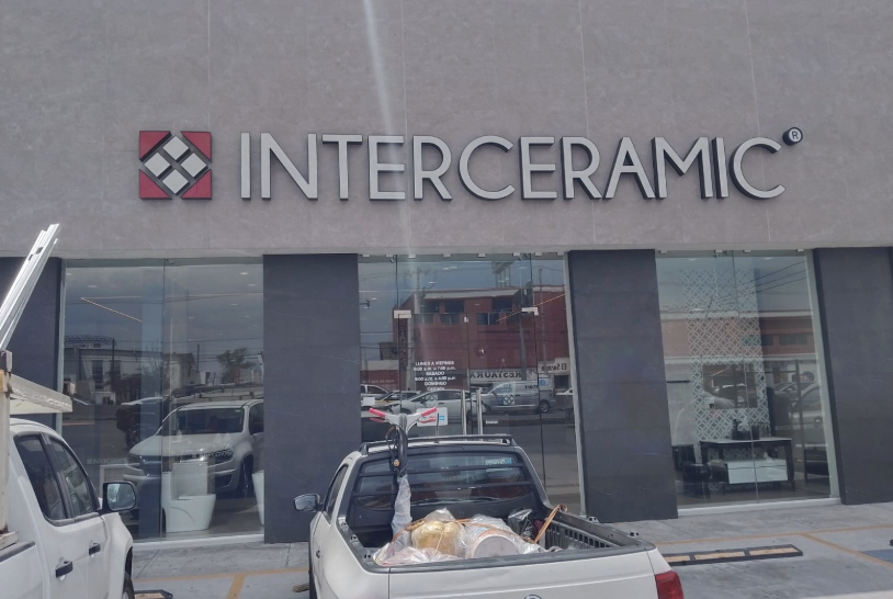 Interceramic letras 3D