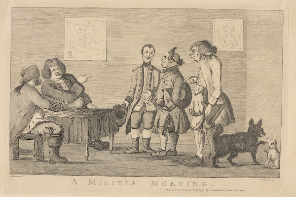 A militia meeting 1773
