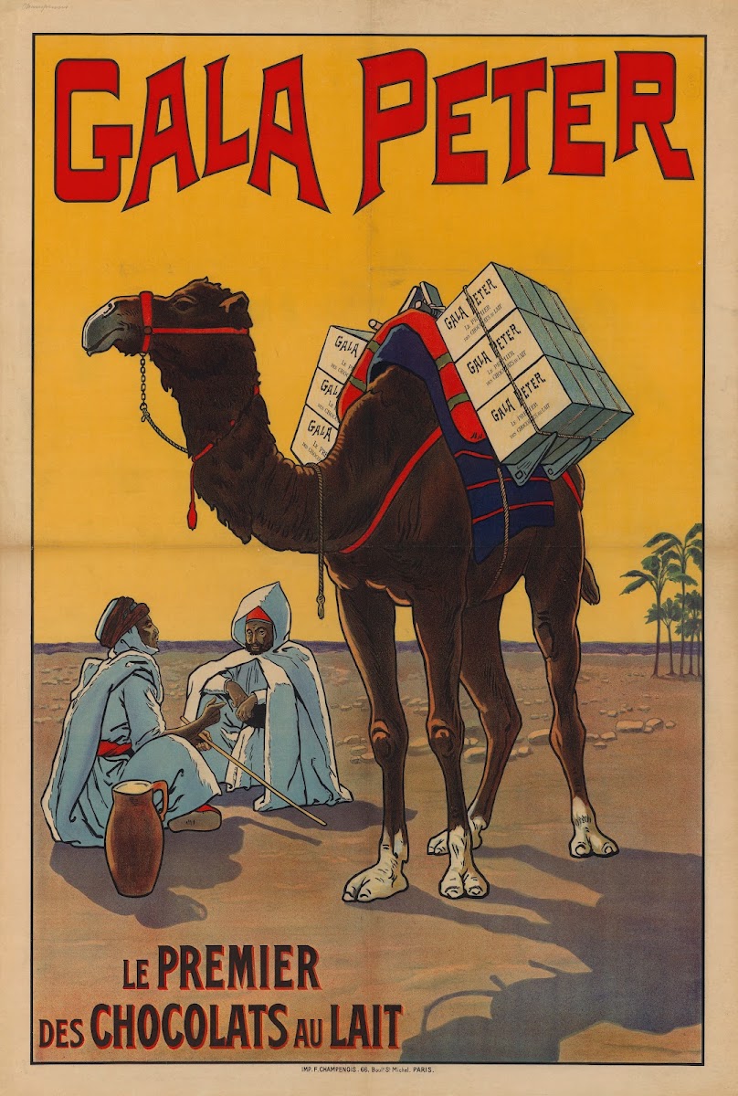 Gala Peter le premier des chocolats au lait 1906