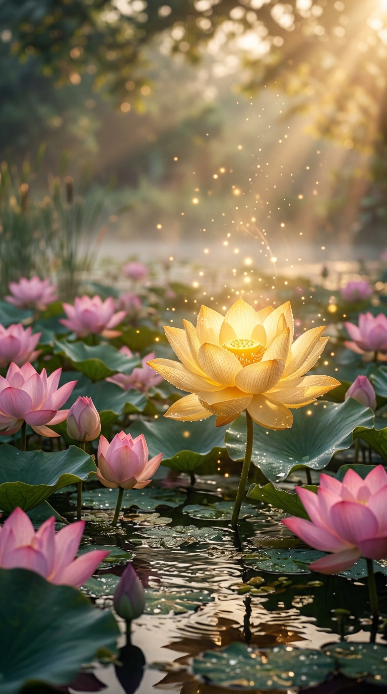 Sacred Lotus Opening