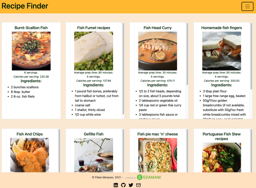 Recipe Finder