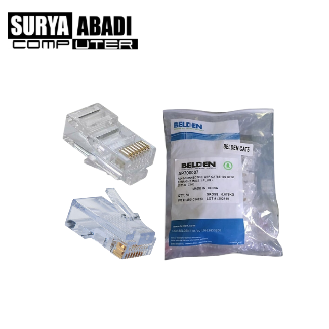 KONEKTOR RJ45 CAT 5 BELDEN