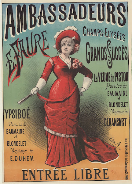 Ambassadeurs E Faure Ypsiboé paroles de Baumaine et Blondelet musique de E Duhem