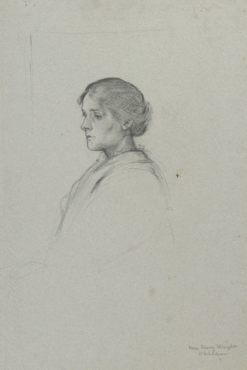 Bildnis Miss Fanny Kingdon ca 1885 1902