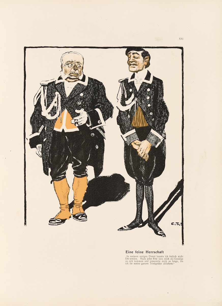 Eine feine Herrschaft 1901